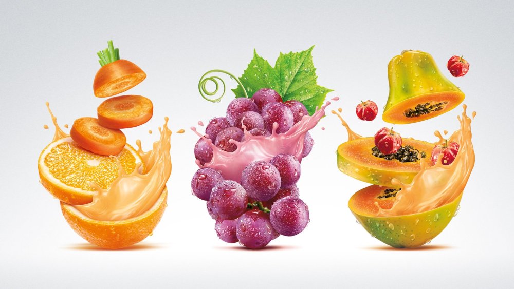 Оранжевый фон с апельсинами