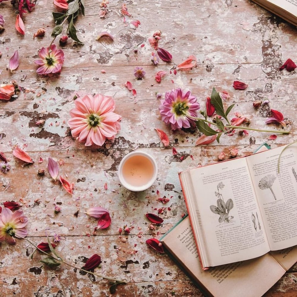 Флетлей с цветами