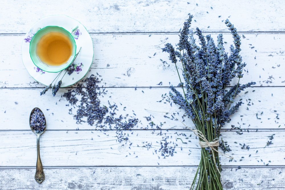 Чай с лавандой