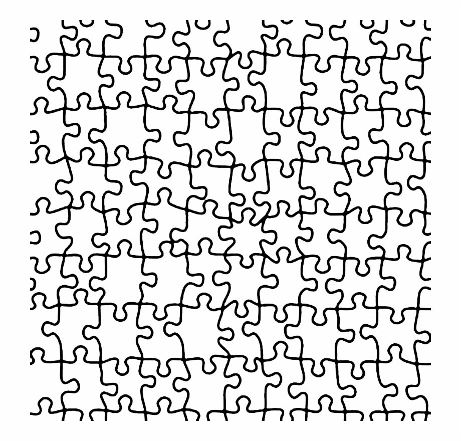 Пазлы черно белые