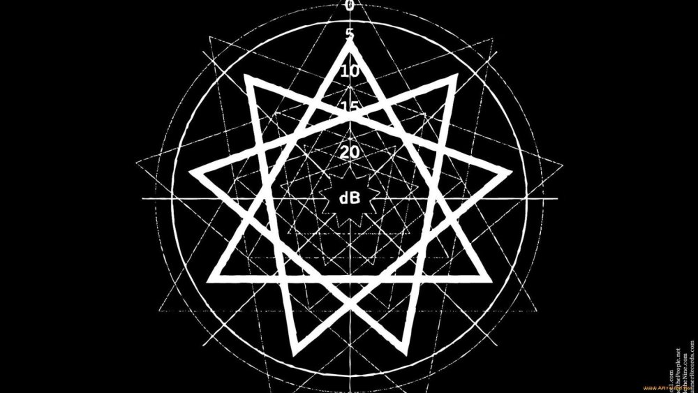 Логотип слипкнот с пентаграммой