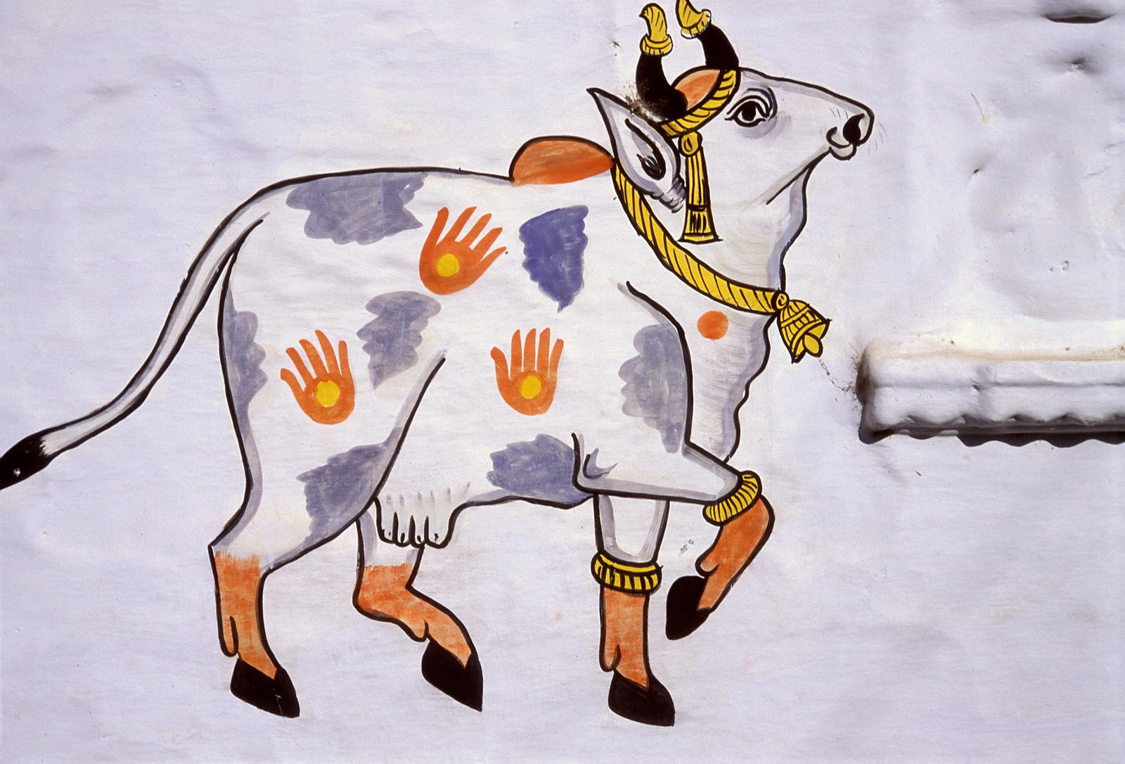 Священная корова живопись