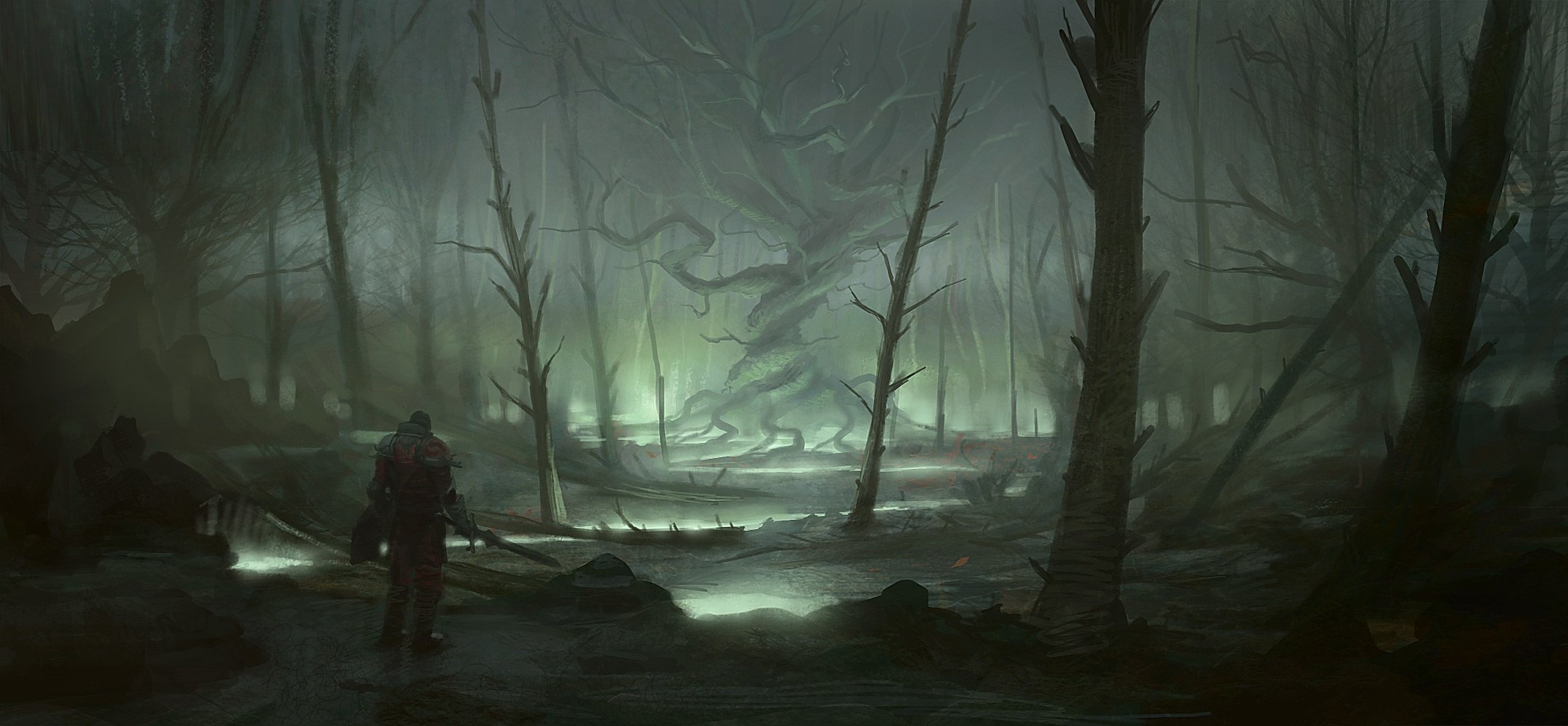 Разгадайте тайну алтаря путь в туманном лесу. Темная Топь 3. Вальхейм темный лес. Болота фэнтези.