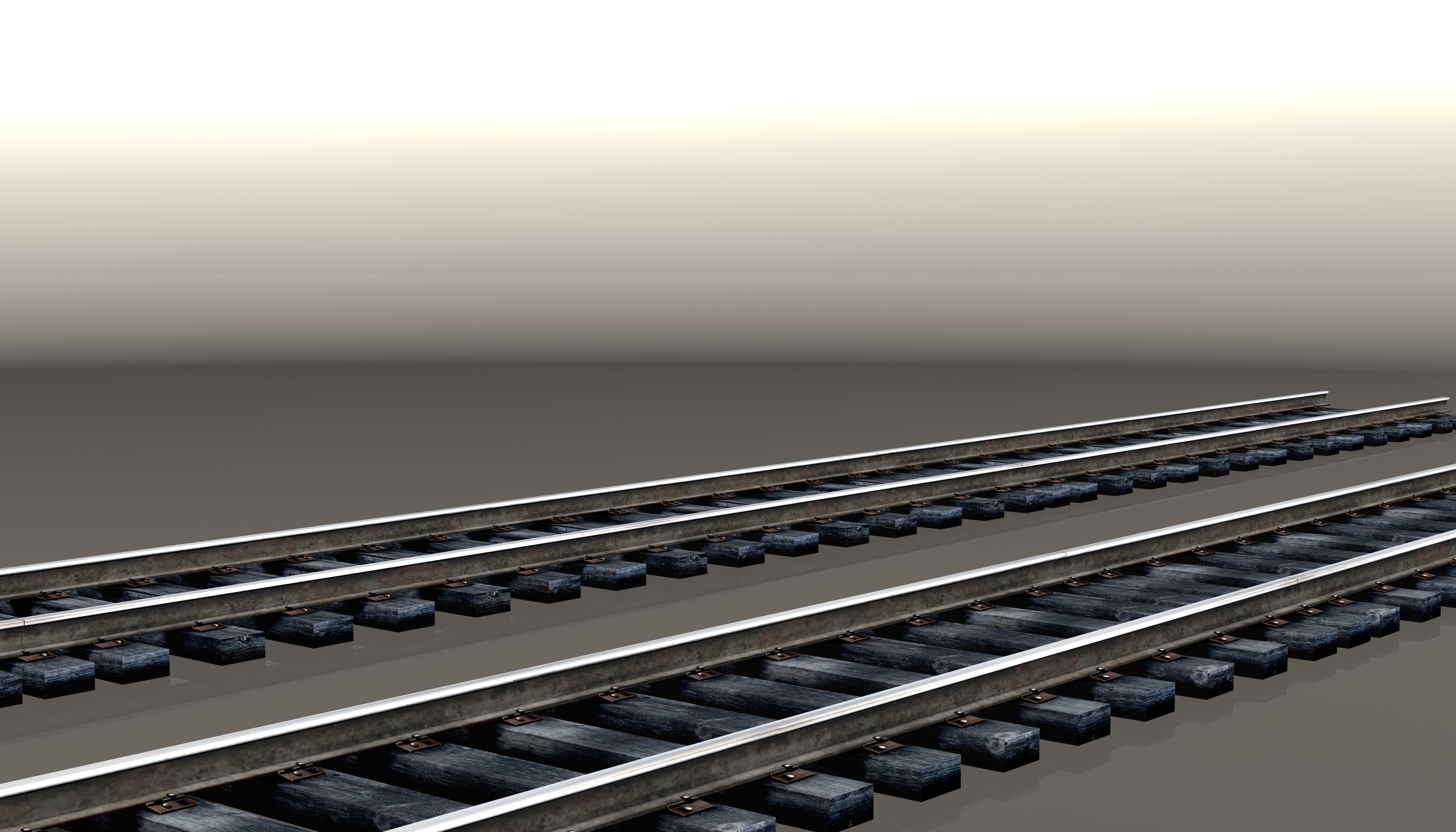 Железнодорожное полотно модель