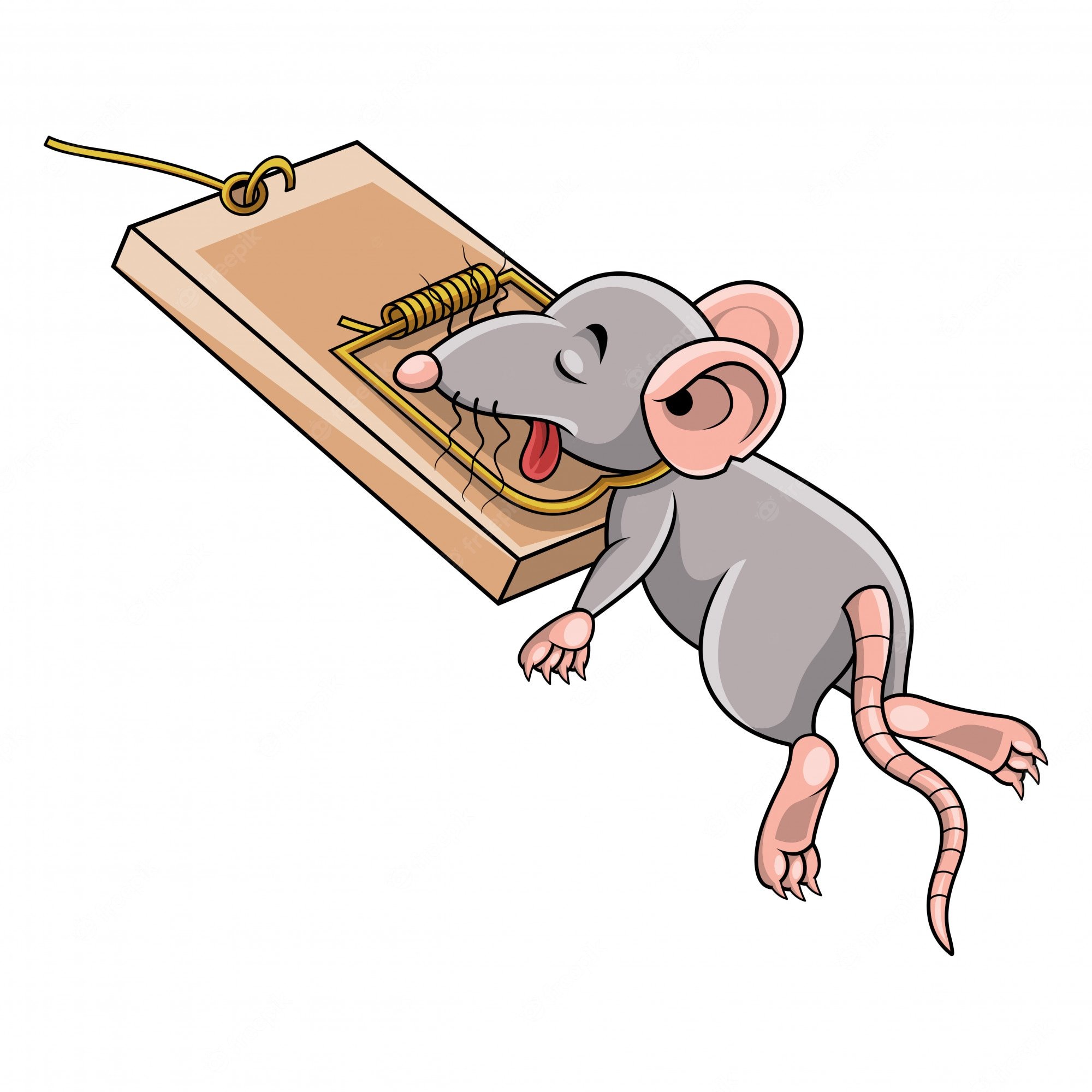 Мышь в мышеловке
