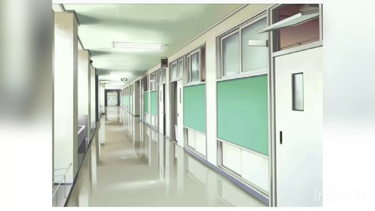 Коридор школы в Японии