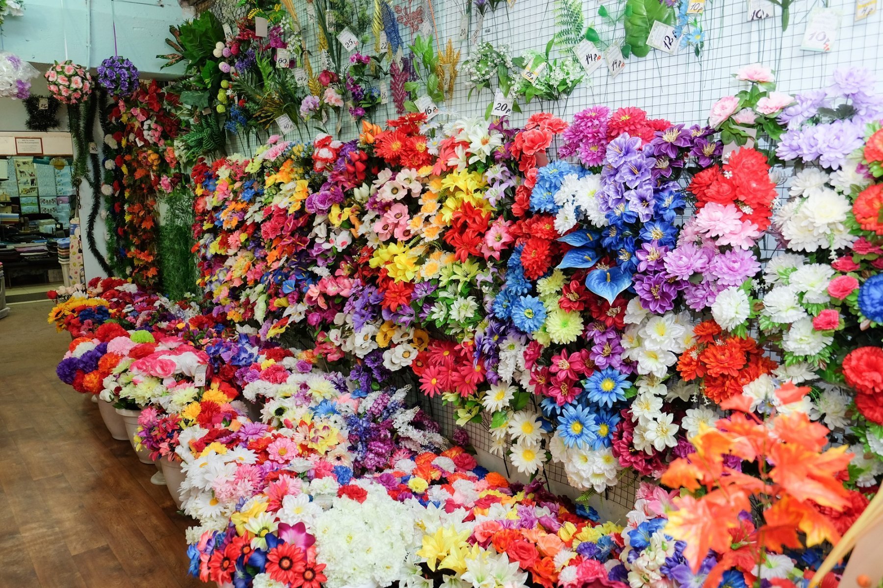 Оптовый магазин искусственных цветов