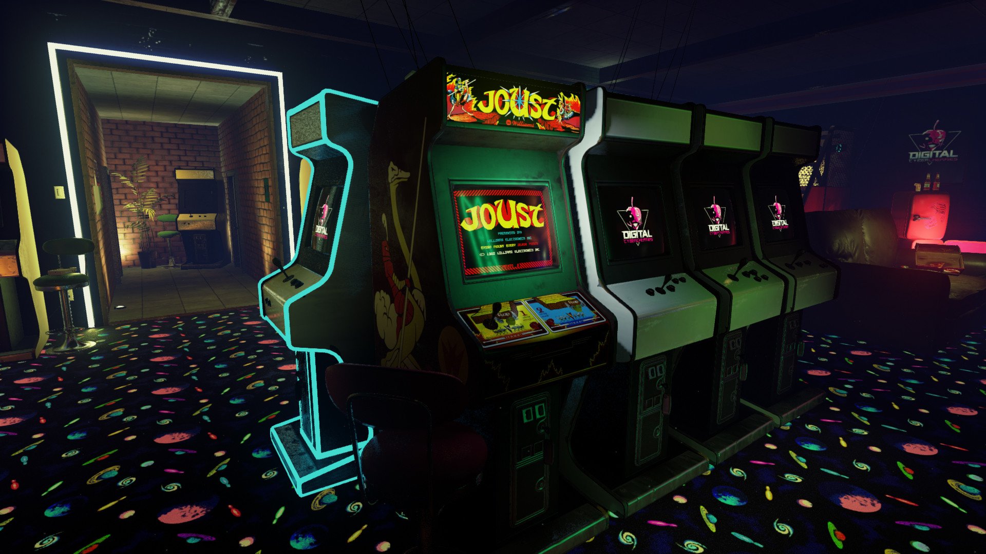 Игровые автоматы гамма. Игровой автомат Retro Arcade. Аркадный зал 80х неон. Ральф зал игровых автоматов. Аркадный зал США 1980.
