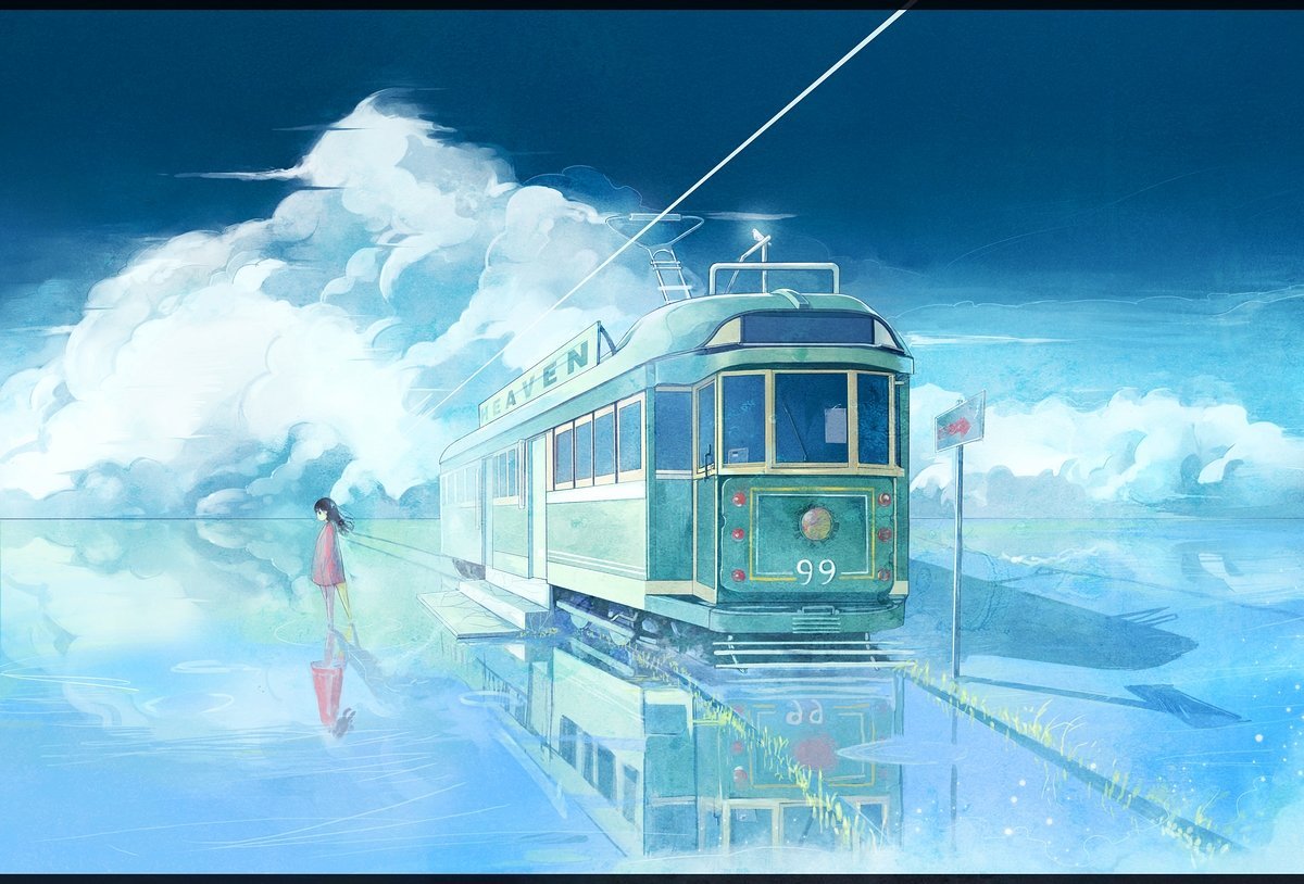 Поезд в аниме Хаяо Миядзаки