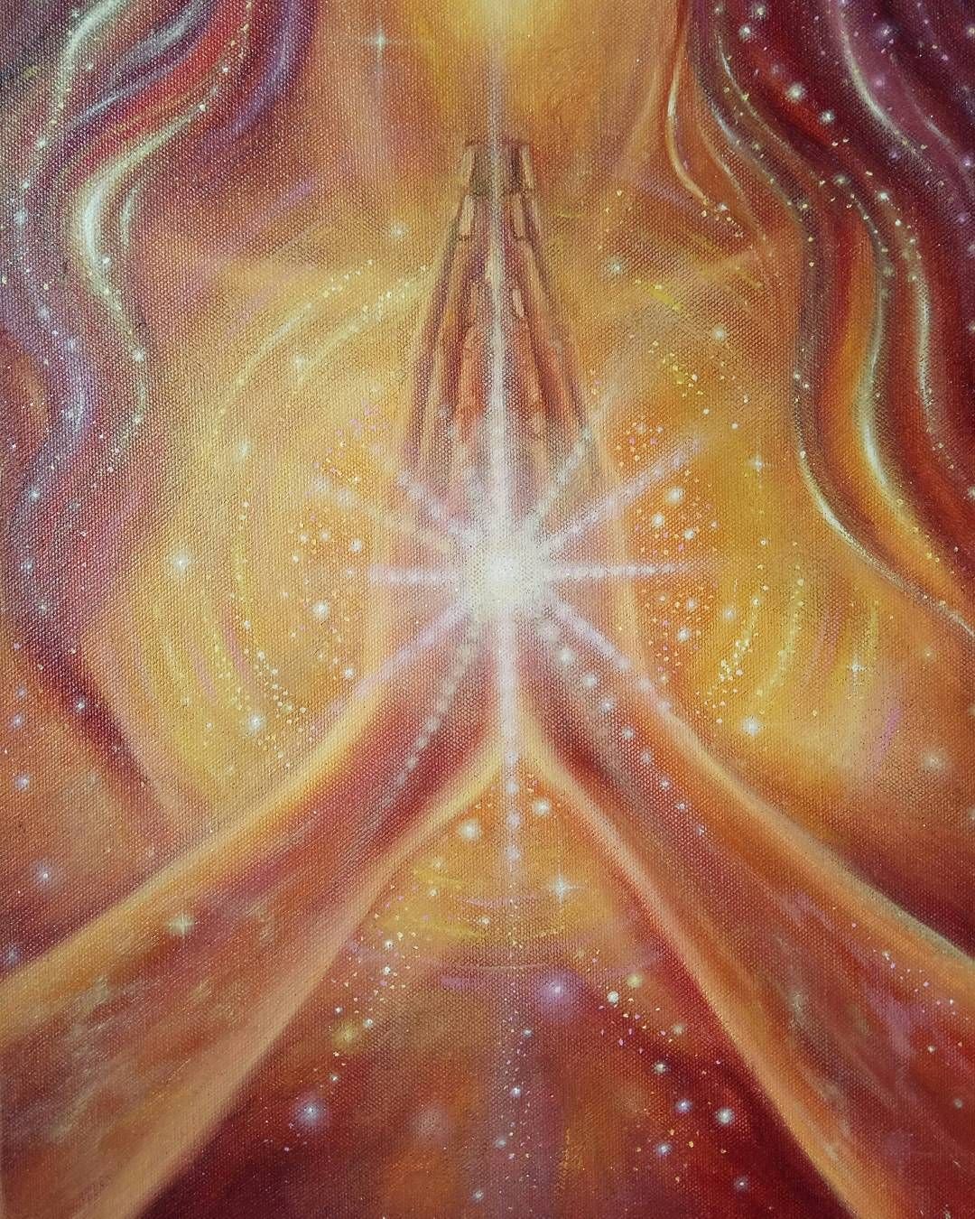 Свет благодарный. Энергетические картины Елены Саппа. Изобилие Вселенной. Вселенная изобильна. Свет внутри.