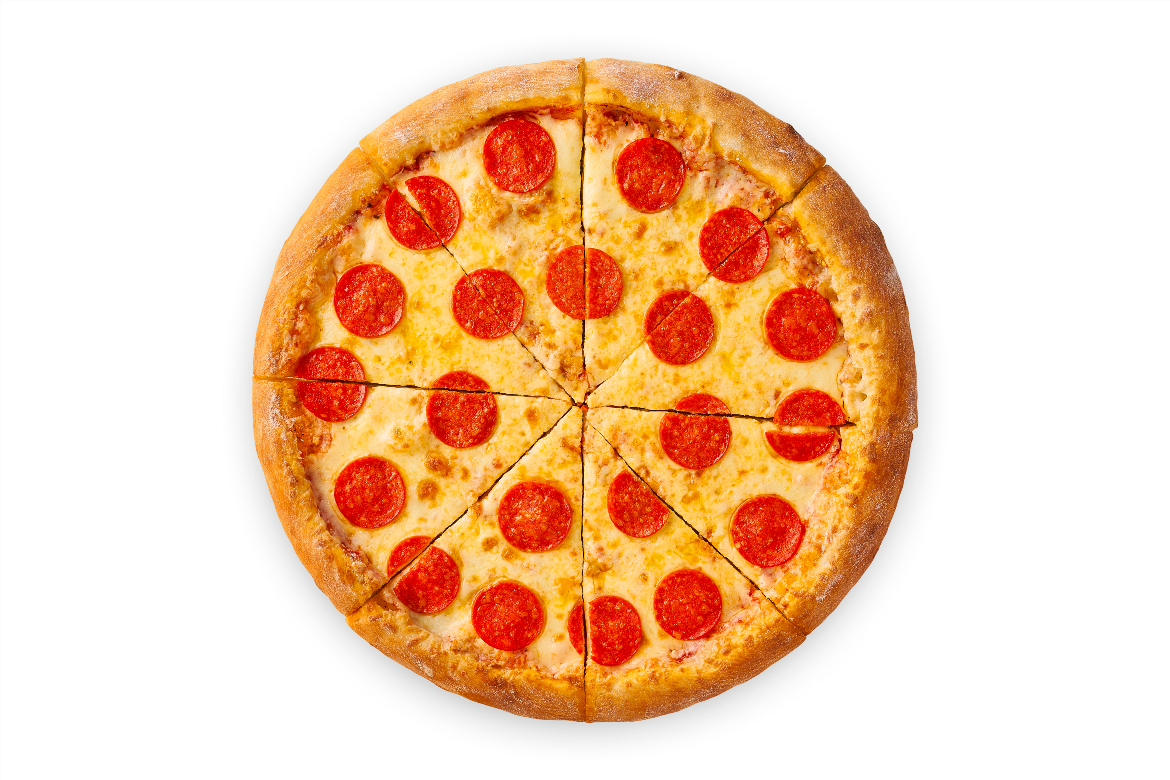 фото пиццы на белом фоне пепперони фото 44