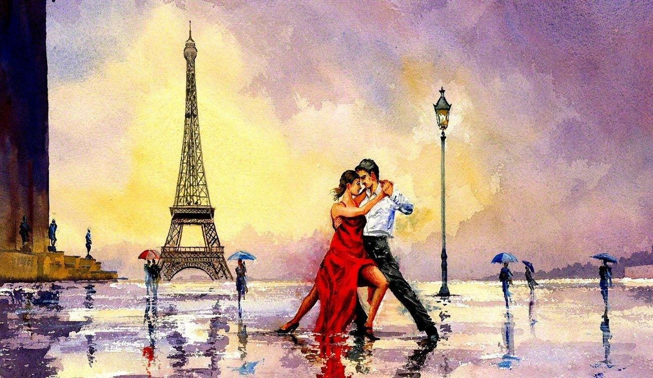 Танго в Париже картина