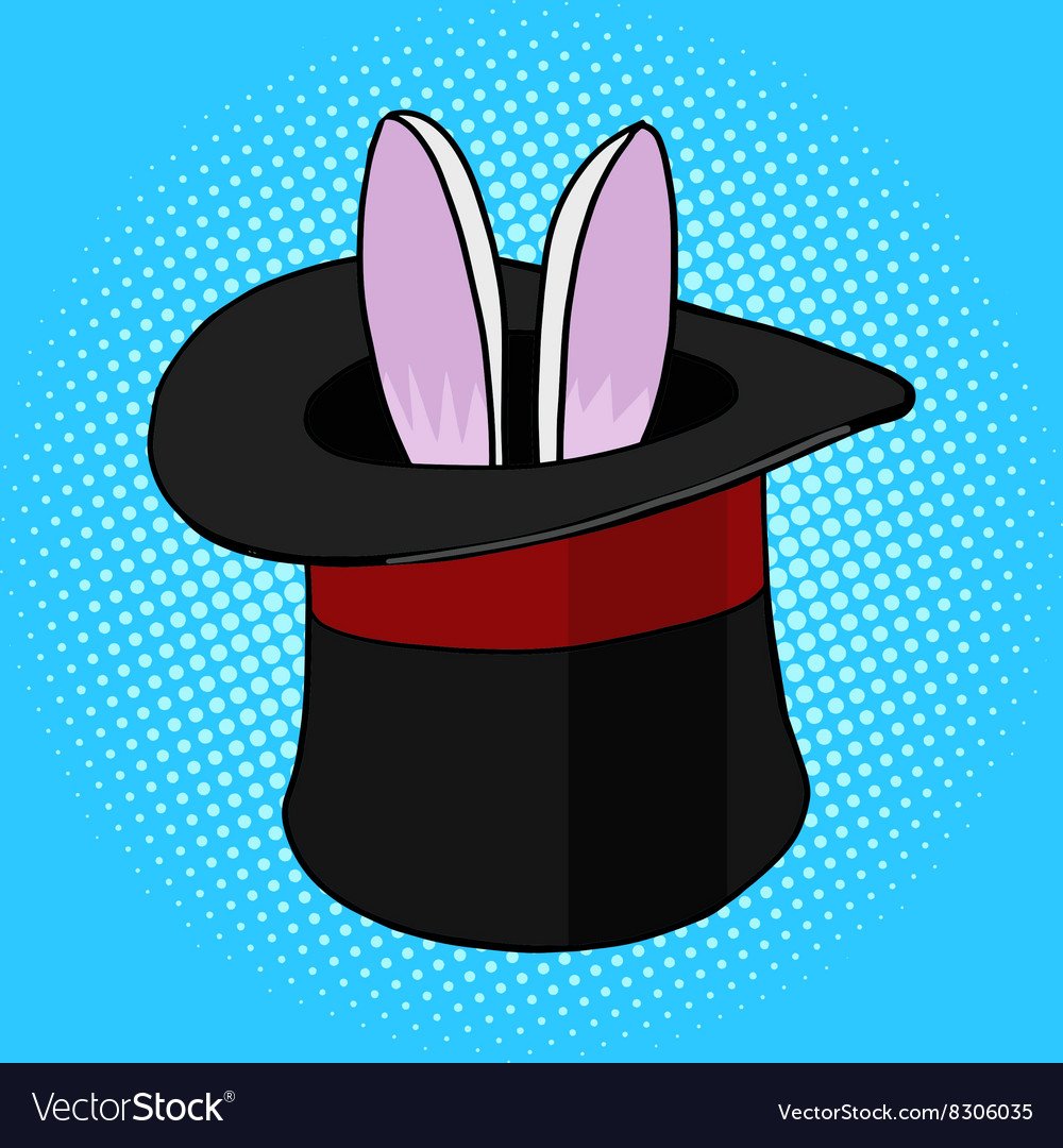 Уши кролика из шляпы