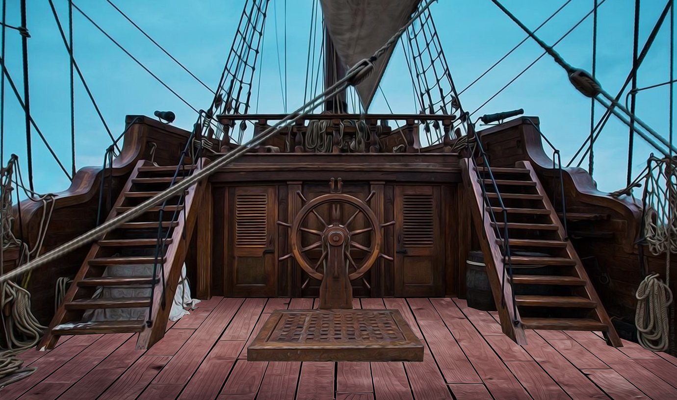 Старая палуба. Палуба корабля пираты Карибского моря. Корабль Галеон палуба. Фрегат Гермиона палуба. Черная Жемчужина Капитанский мостик.