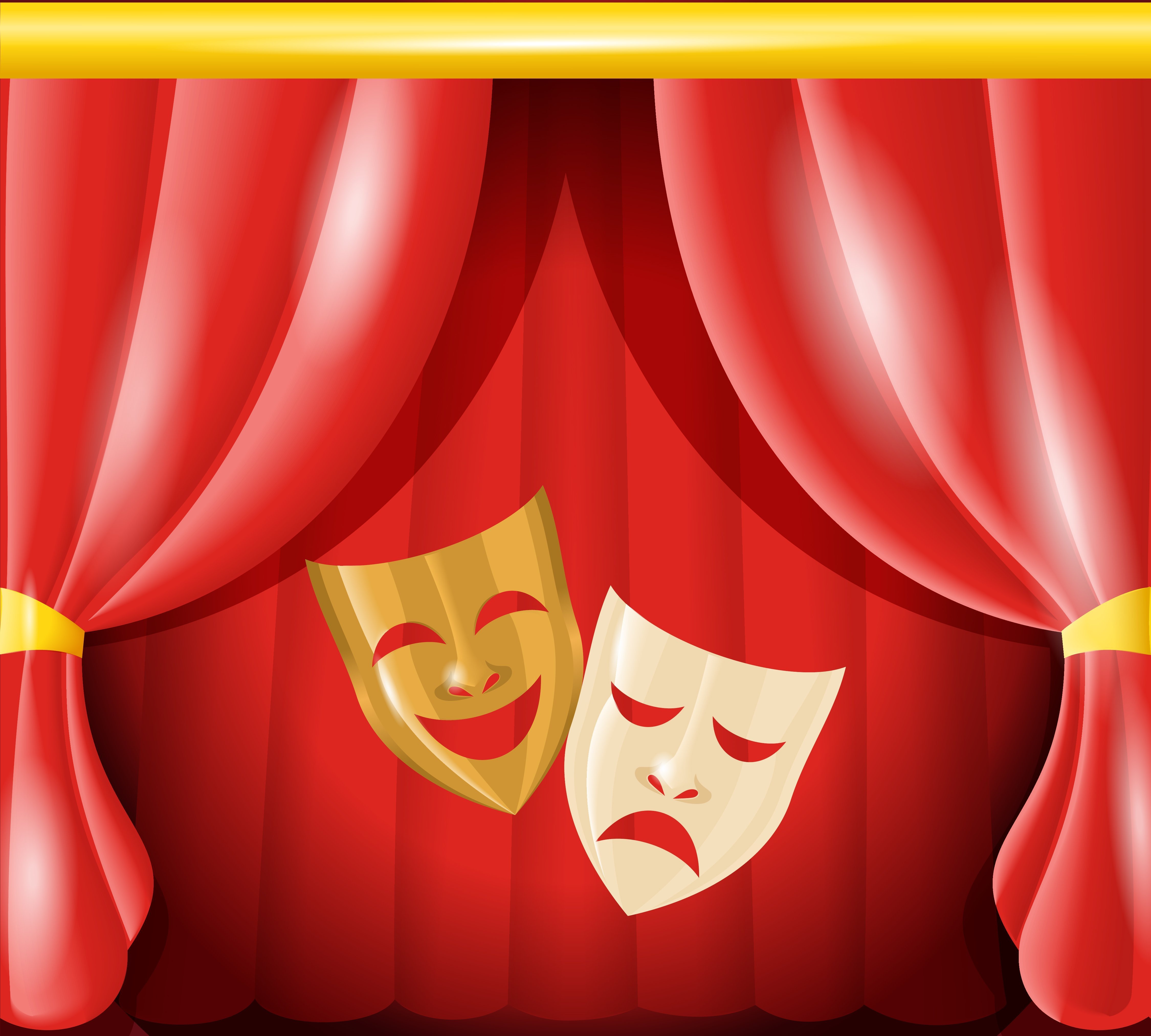 День театра в садике. Театральные маски. Театральные маски на фоне занавеса. Театральная маска на сцене. Занавес в театре.