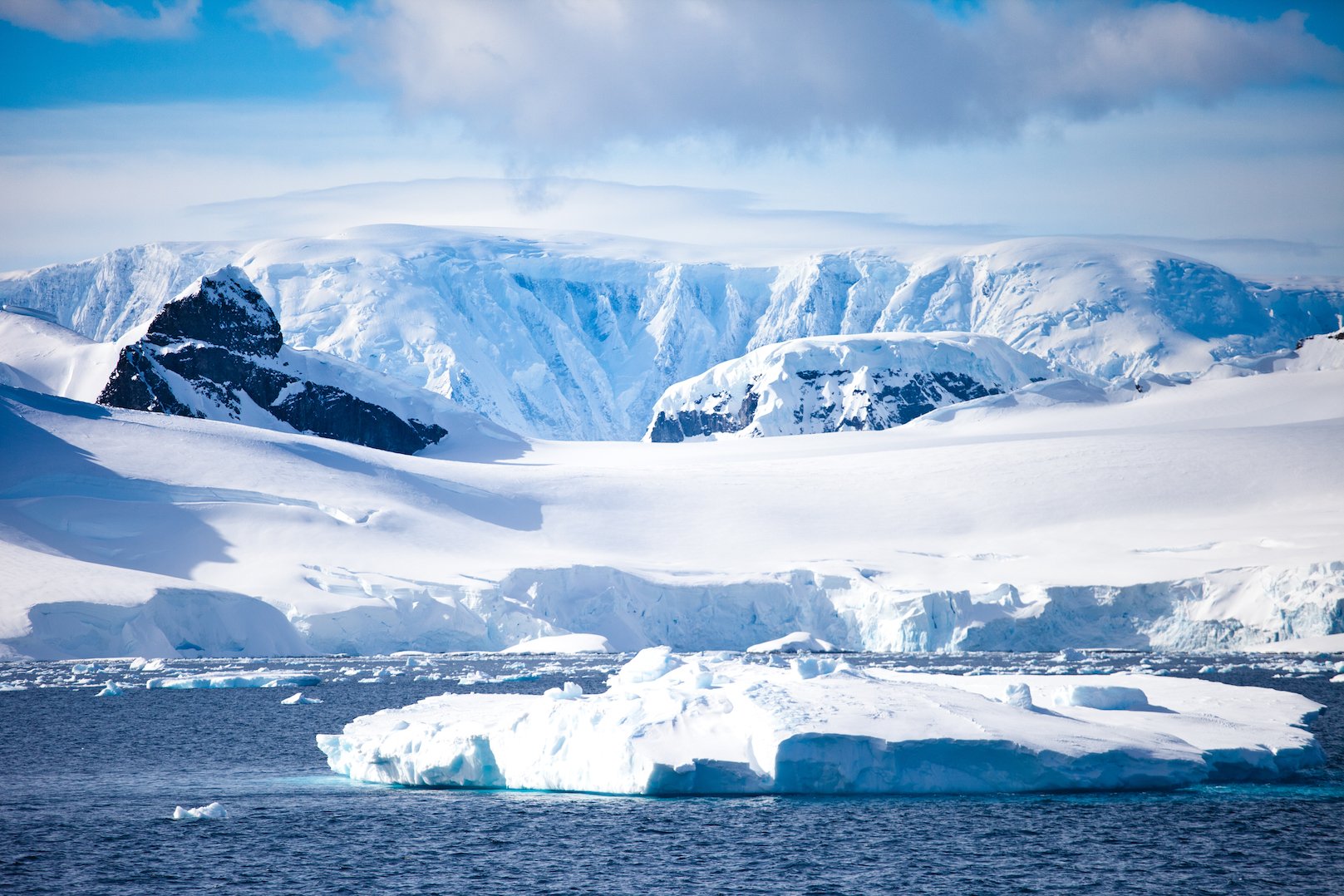 Антарктида (материк) ледники