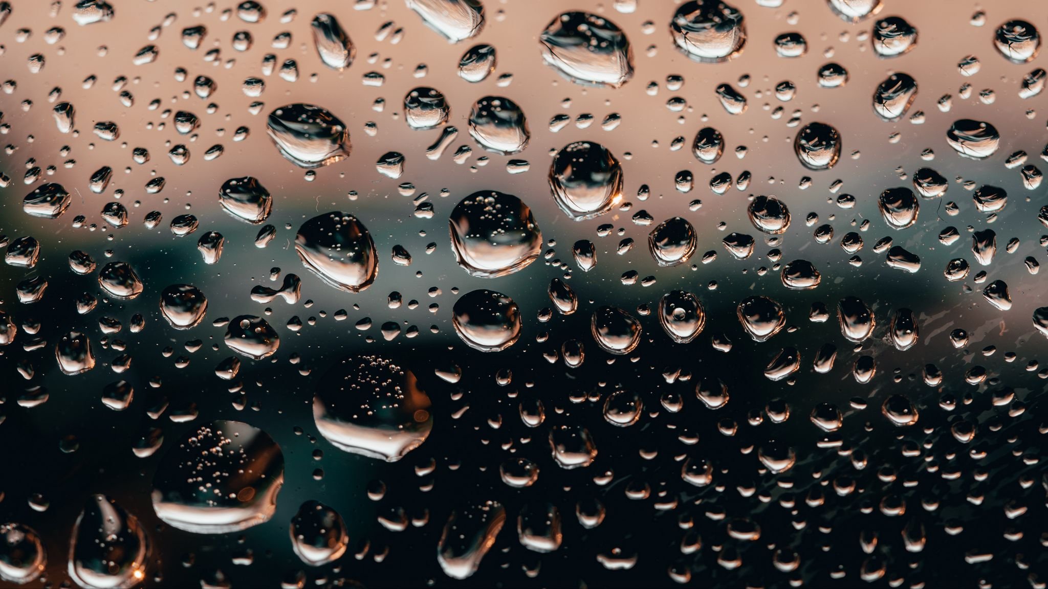 Капли дождя на стекле - 77 фото