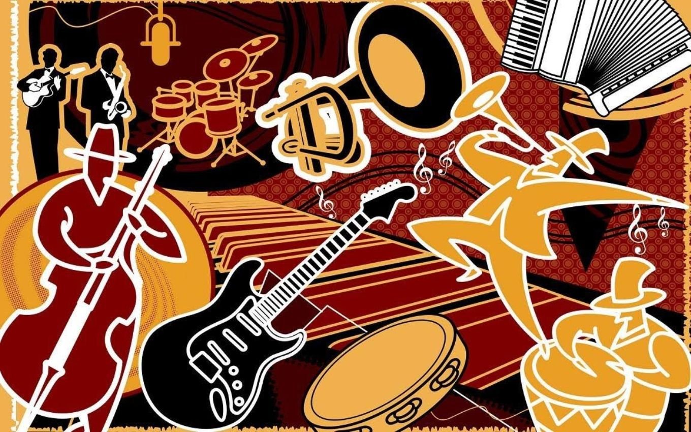 Выпускной джаз. Музыкальные инструменты фон. Музыкальный плакат. Постеры музыкальные инструменты. Постеры на музыкальную тематику.