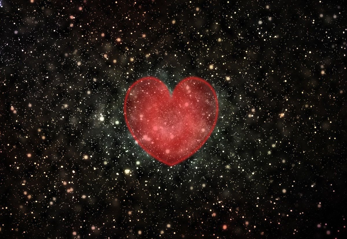 Вселенная в виде сердца