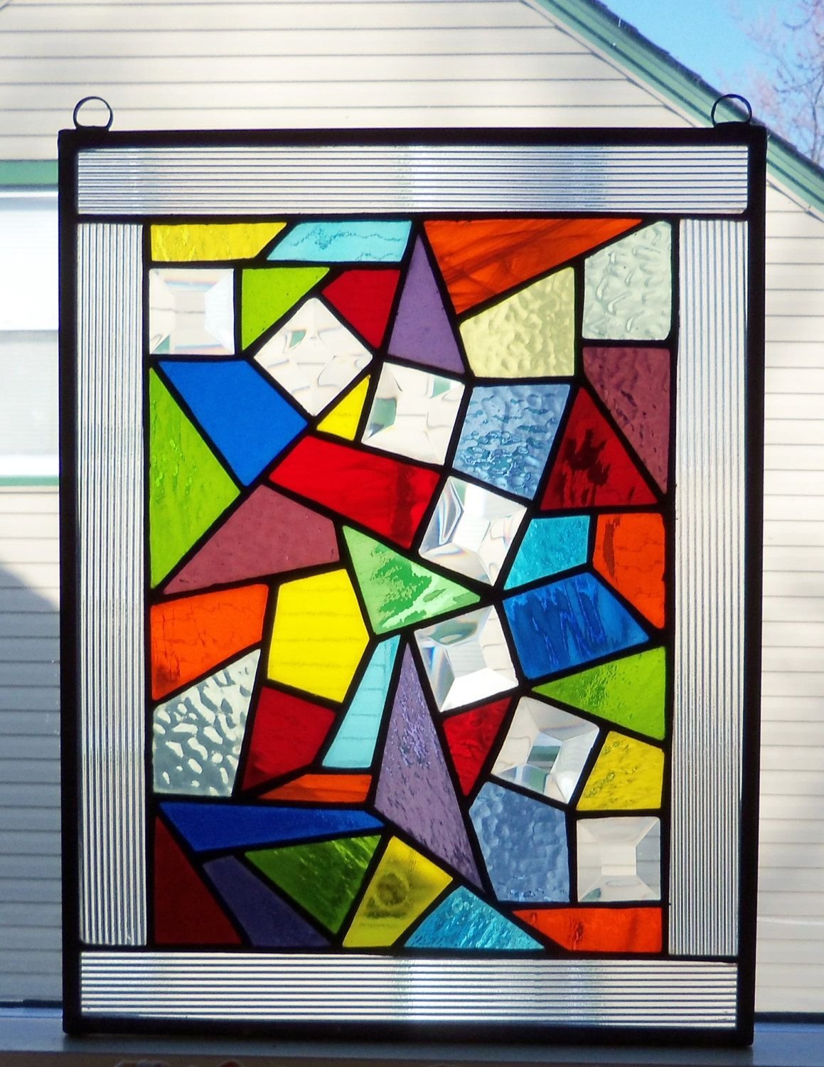 Разноцветное стекло для витражей