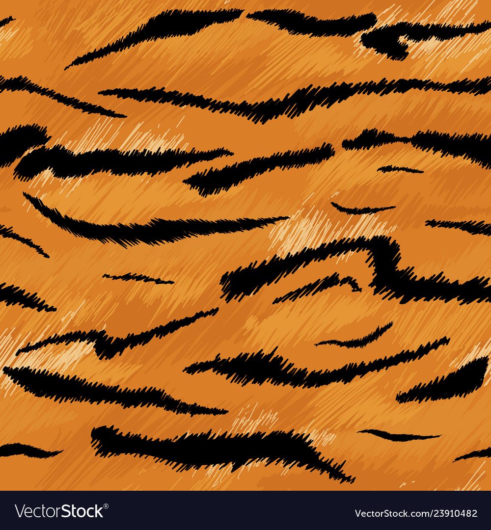 Тигриная шкура рисунок