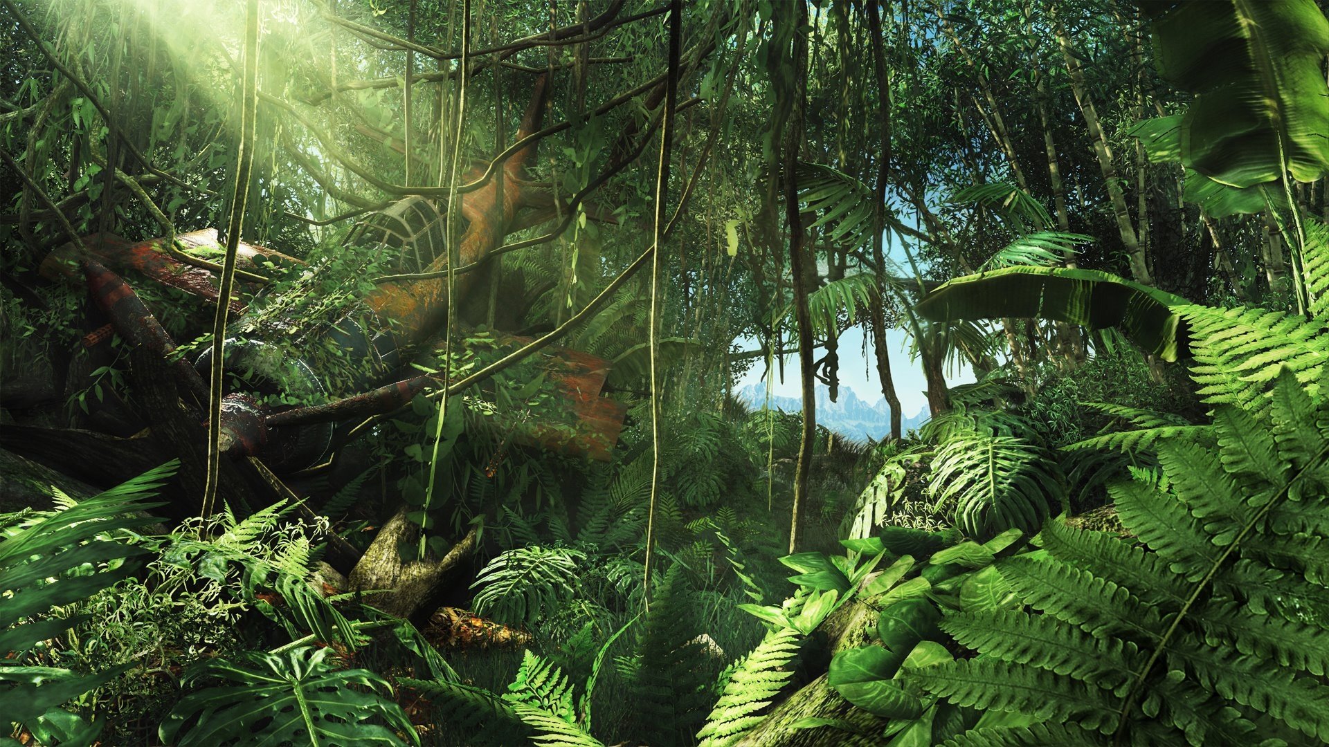 Джунгли внутри тебя. Far Cry 3. Тенистые джунгли. Стереопара горизонтальная джунгли. ЛОВУШКА В джунглях.