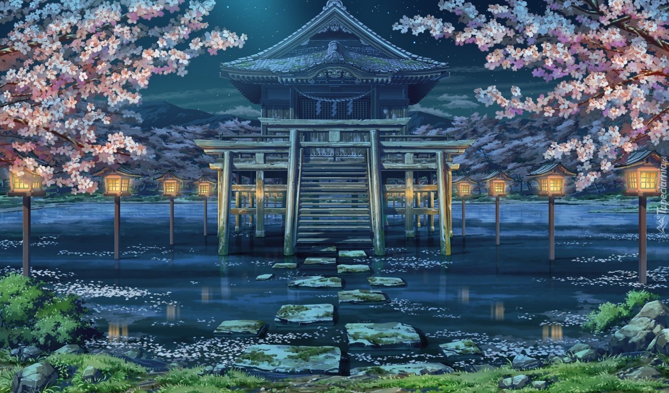Храм Микаге в Японии