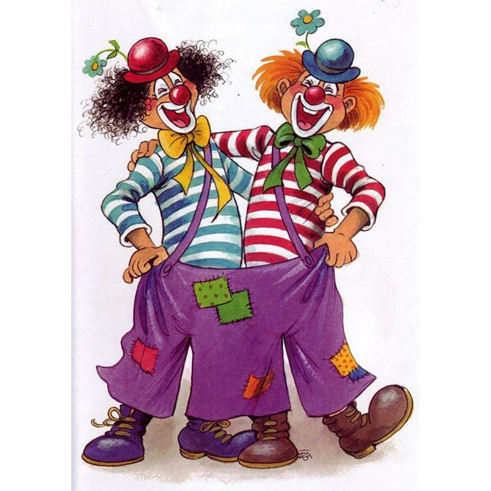 Звук смеха клоуна. Два клоуна. Изображение клоуна. Бим и Бом клоуны. Клоуны для детей.