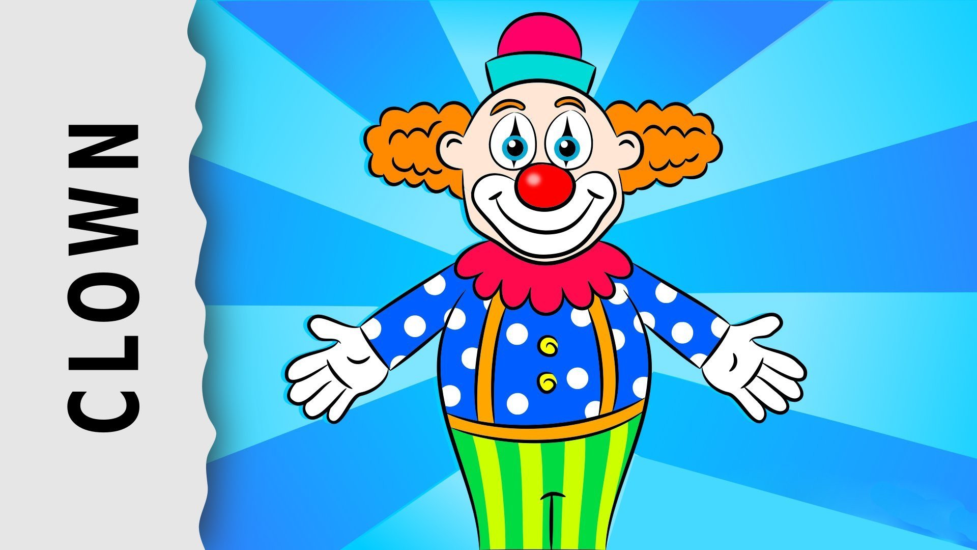 Выход веселого клоуна. Клоуны для детей. Клоун картинка для детей. Клоун мультяшный. Клоун рисунок для детей.