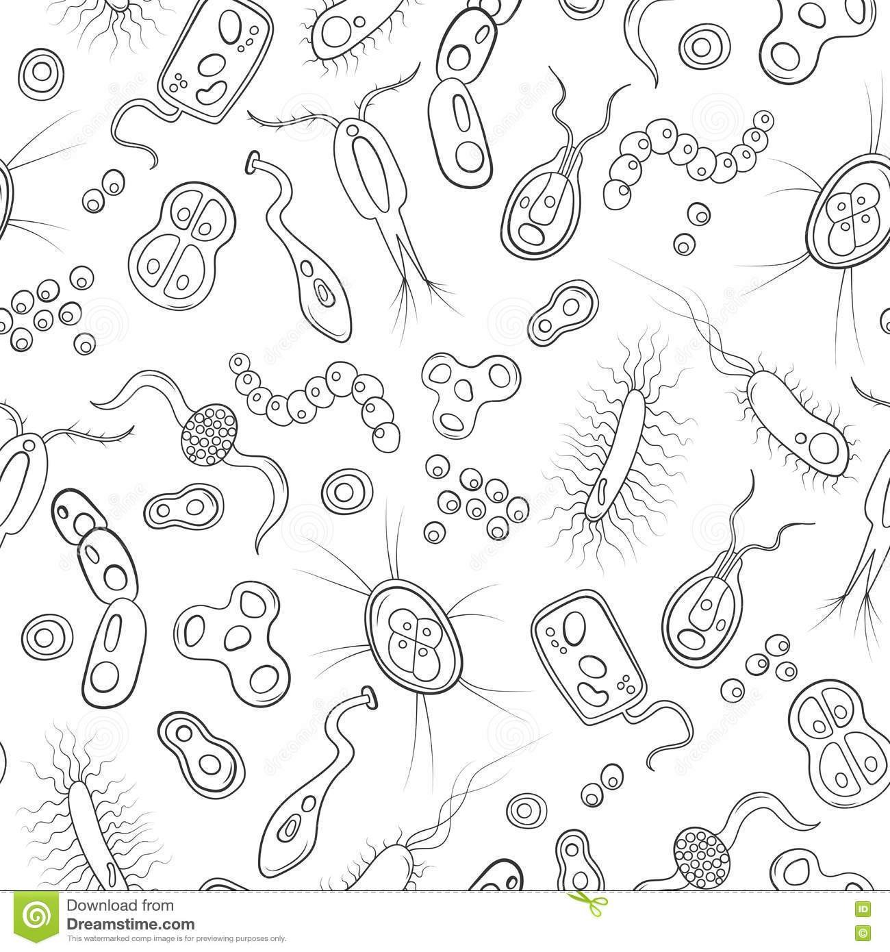 Бактерии паттерн
