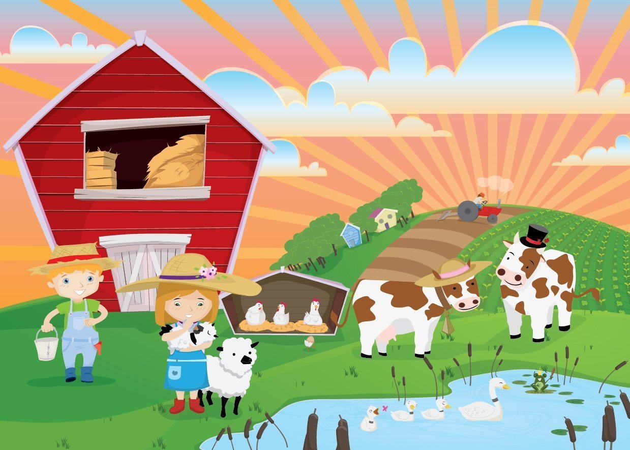 4g ферма. Фон ферма картинки для детей. Домашние животные на ферме. Животные на ферме мультяшные. Ферма для детей.