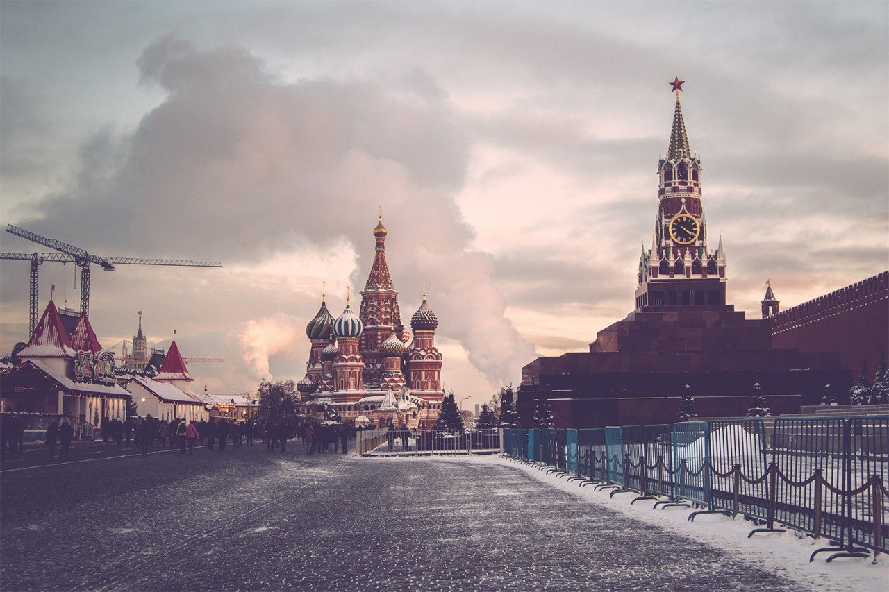 Москва Эстетика красная площадь