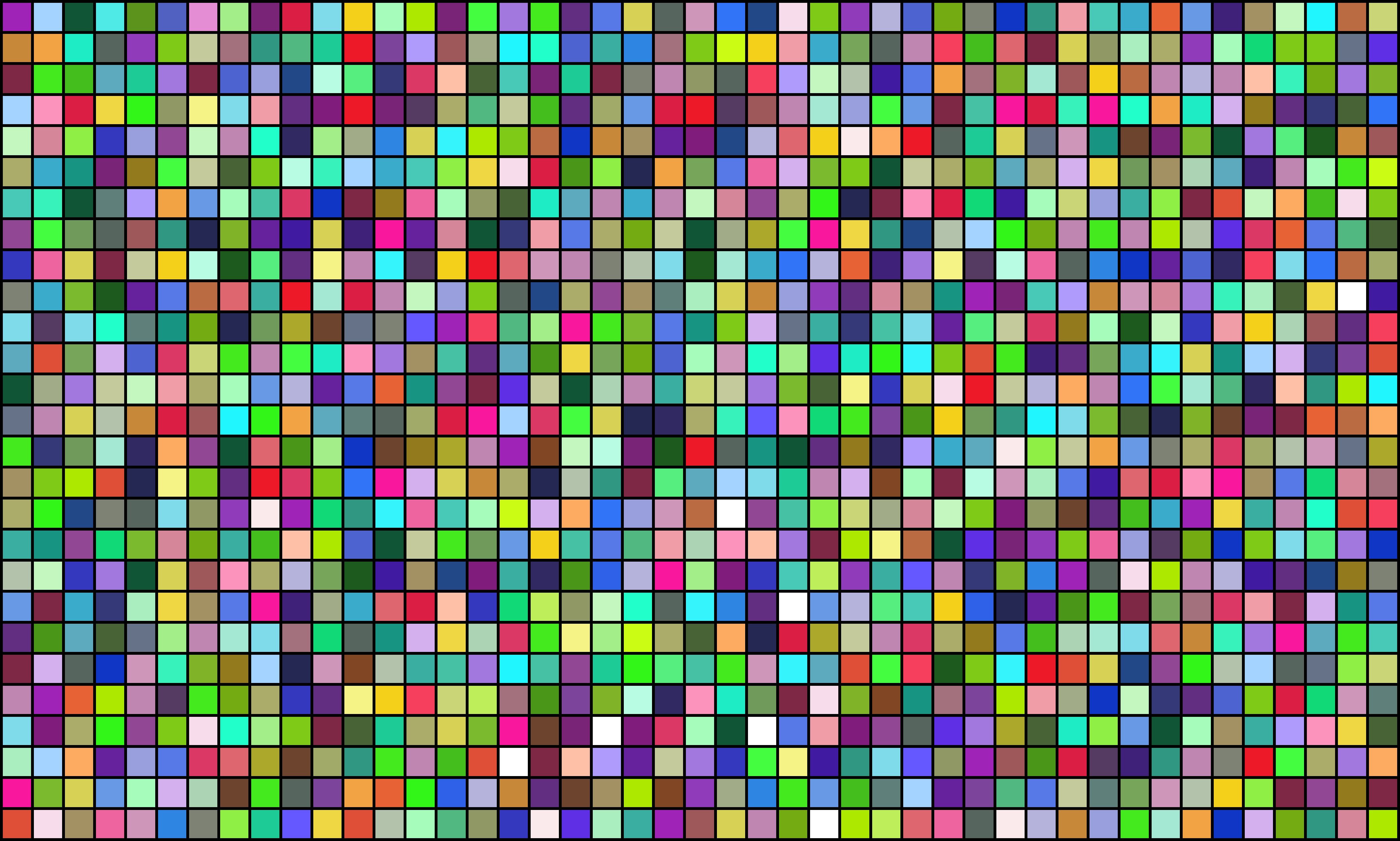 Цветные квадратики