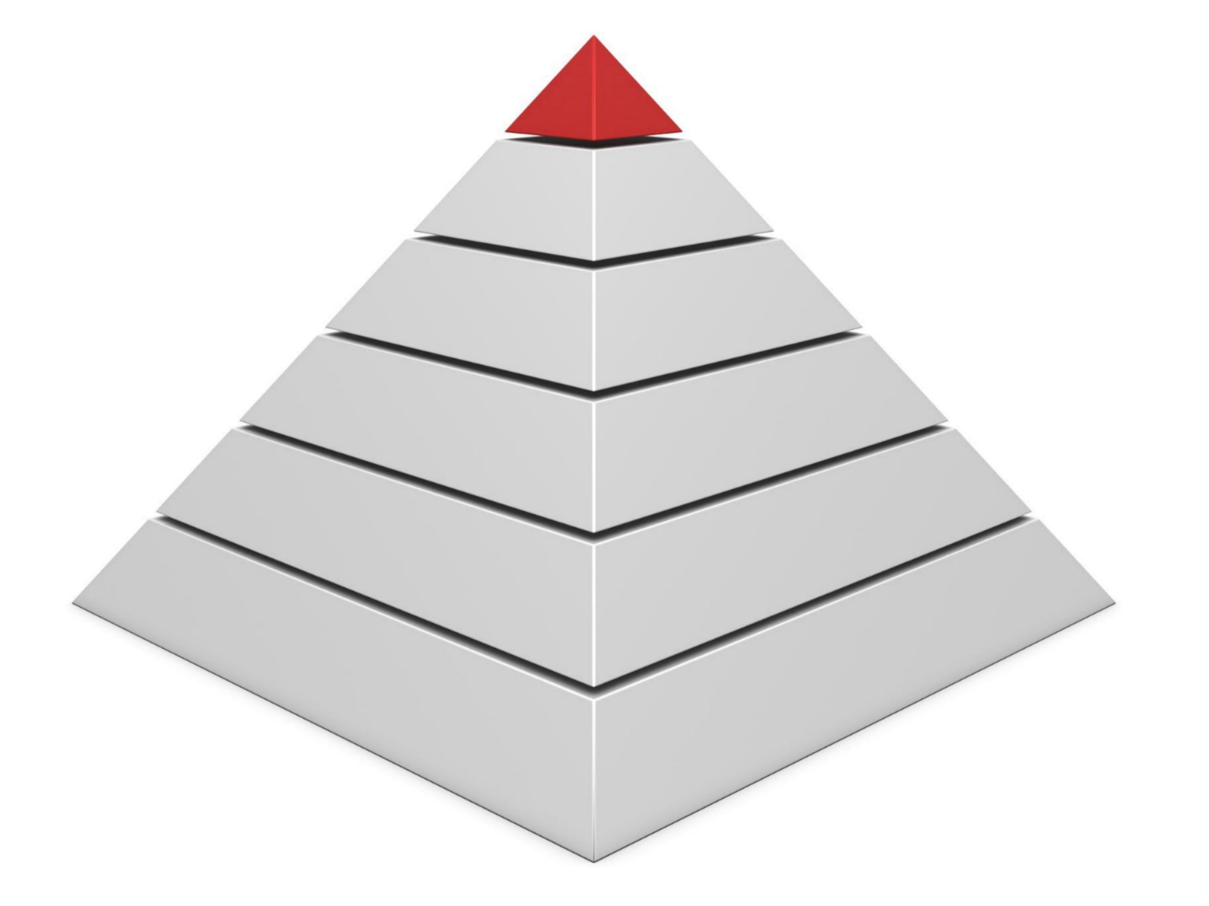 Пирамидка белая