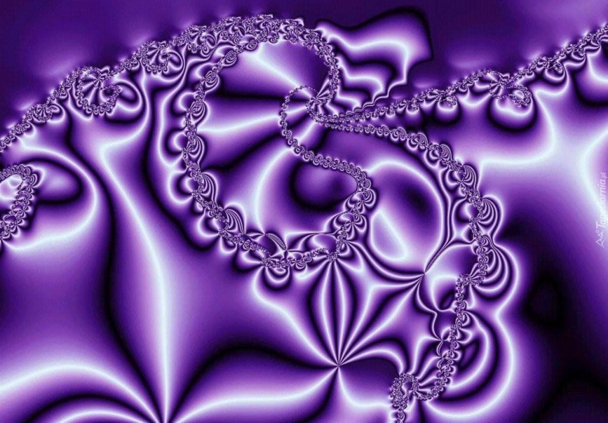 Фиолетовый орнамент