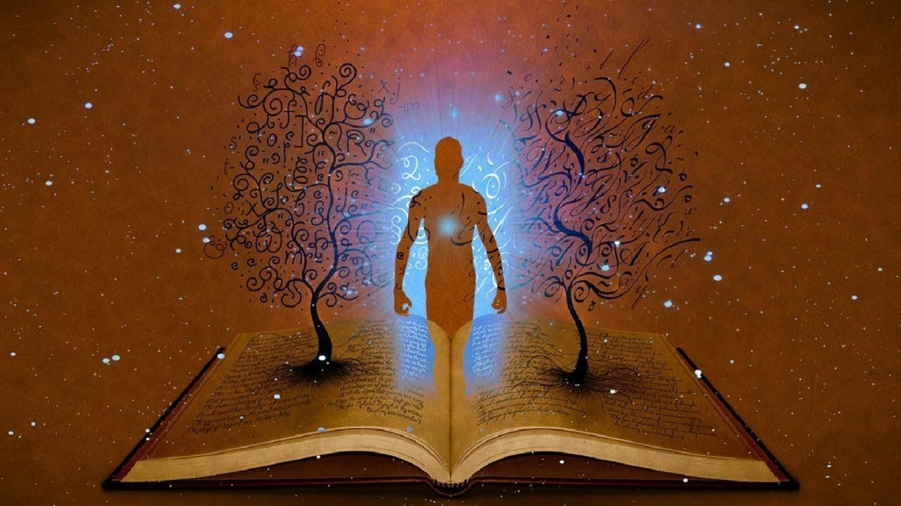 Книга душа человеческая. Познание истины. Духовные знания. Знания иллюстрация. Философия картинки.