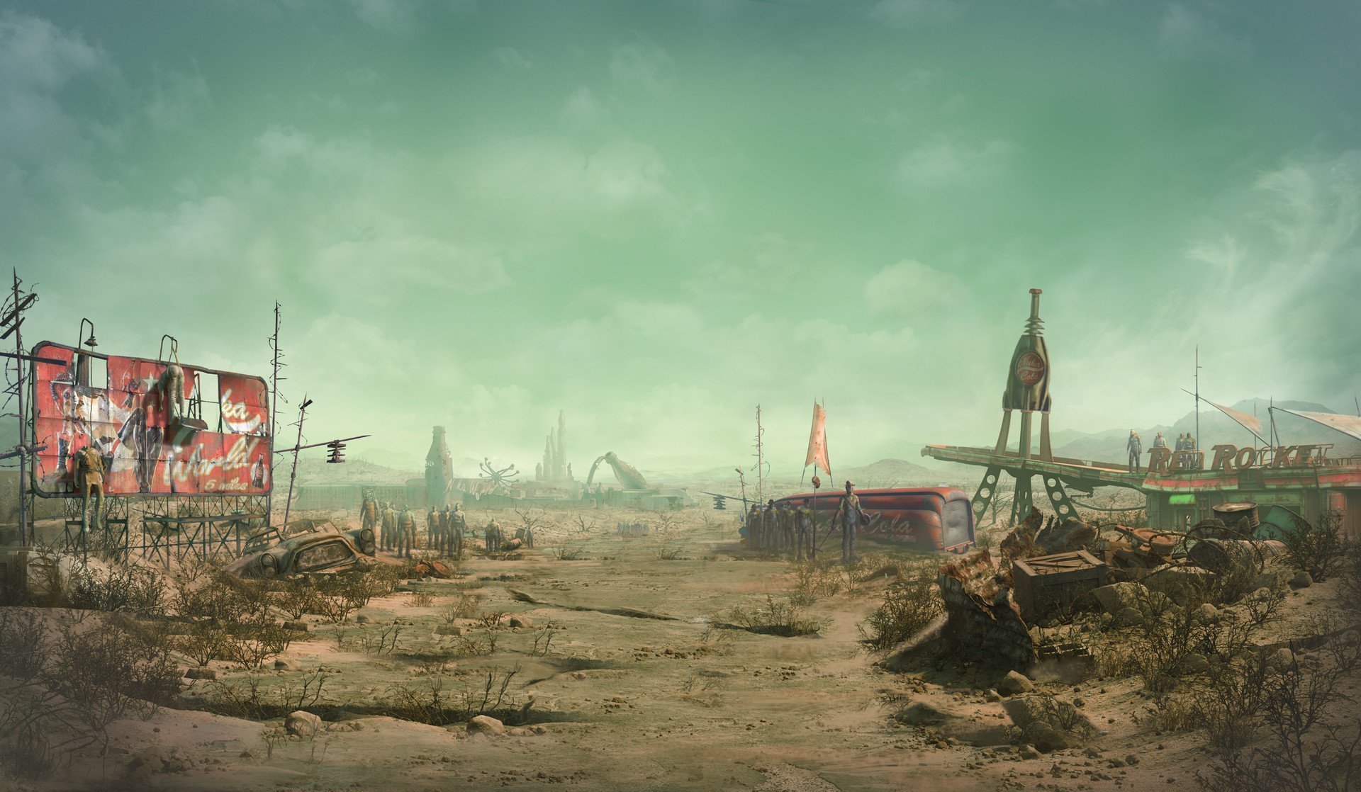 Fallout 4 дорога фото 48