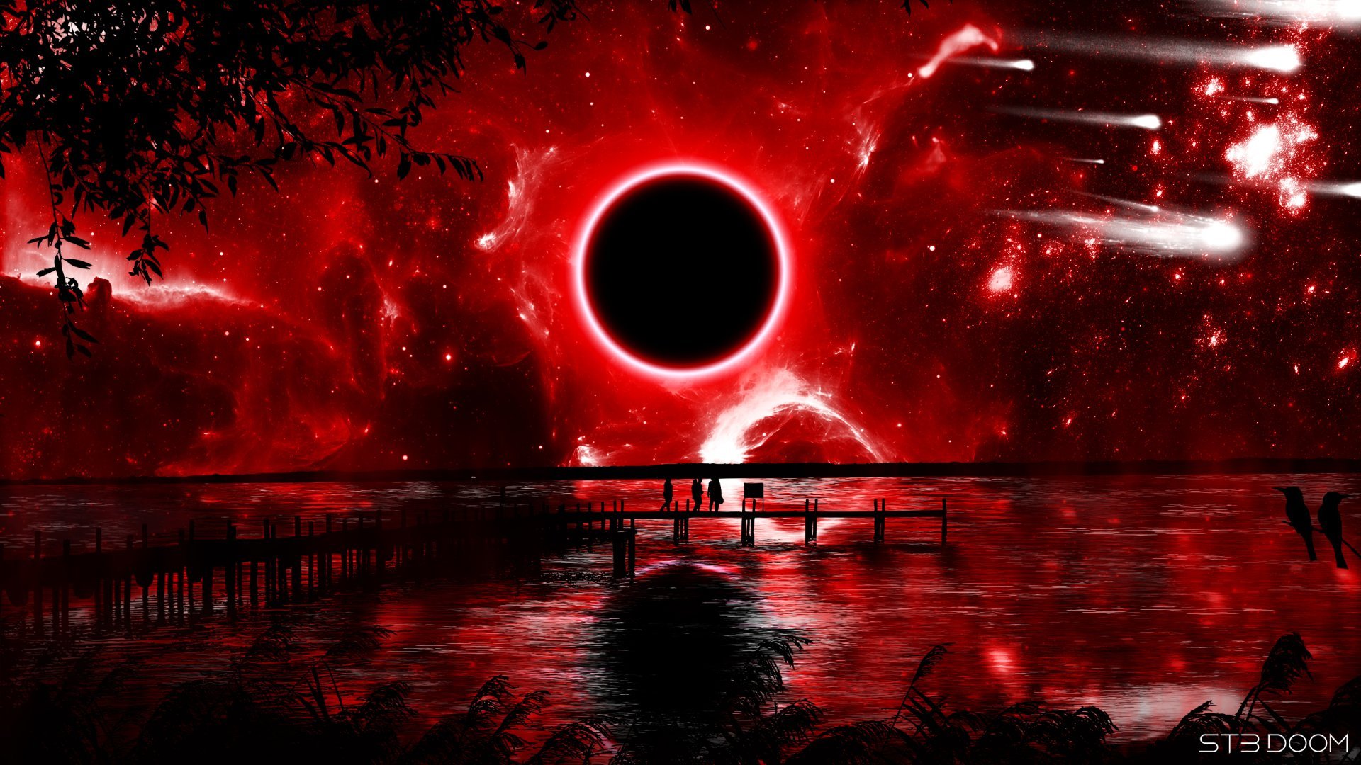 Красное затмение - 83 фото