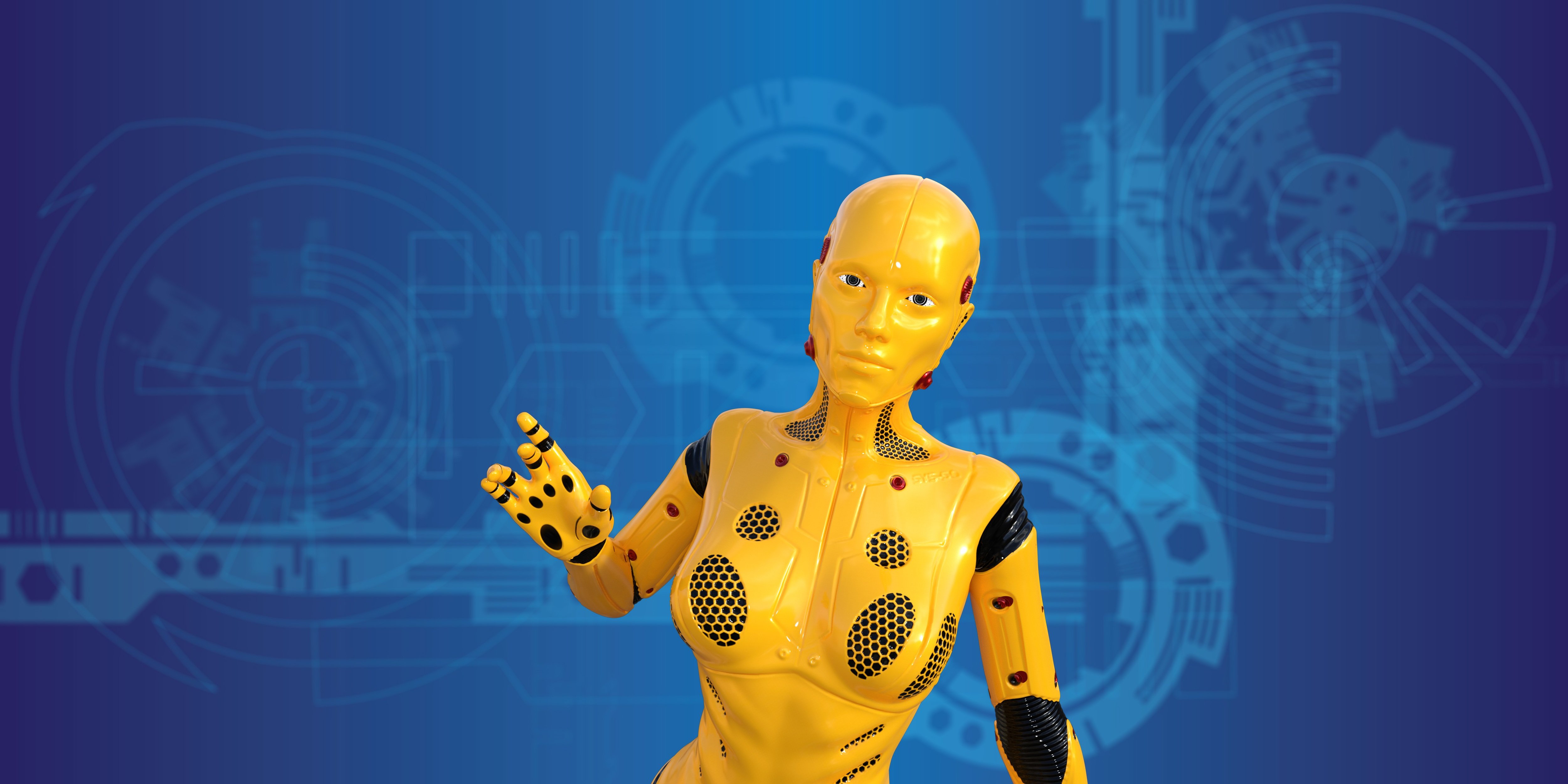 Малыш в желтом робот. Желтый человек. Робот желтый робот. Желтый тоббот. Андроид человек.