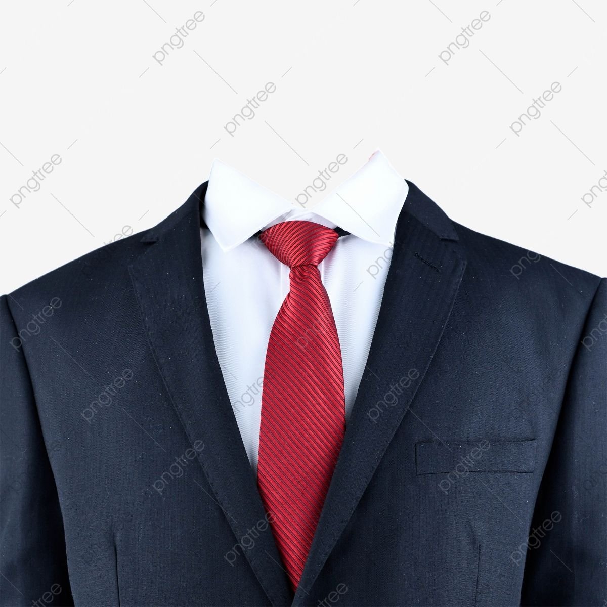 Черный пиджак белая рубашка и красный галстук