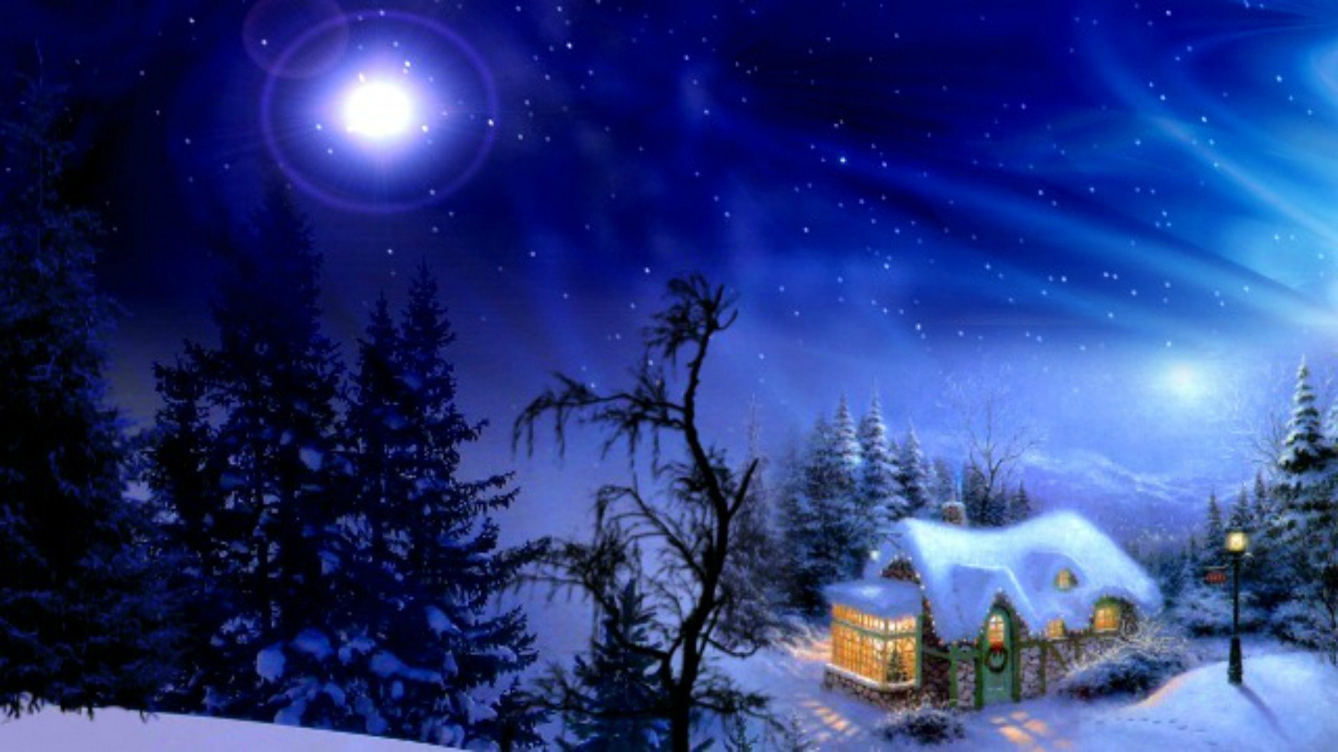 Тиха рождественская ночь. Рождественская ночь. Сказочной зимней ночи. Зимняя ночь. Зимний ночной пейзаж.