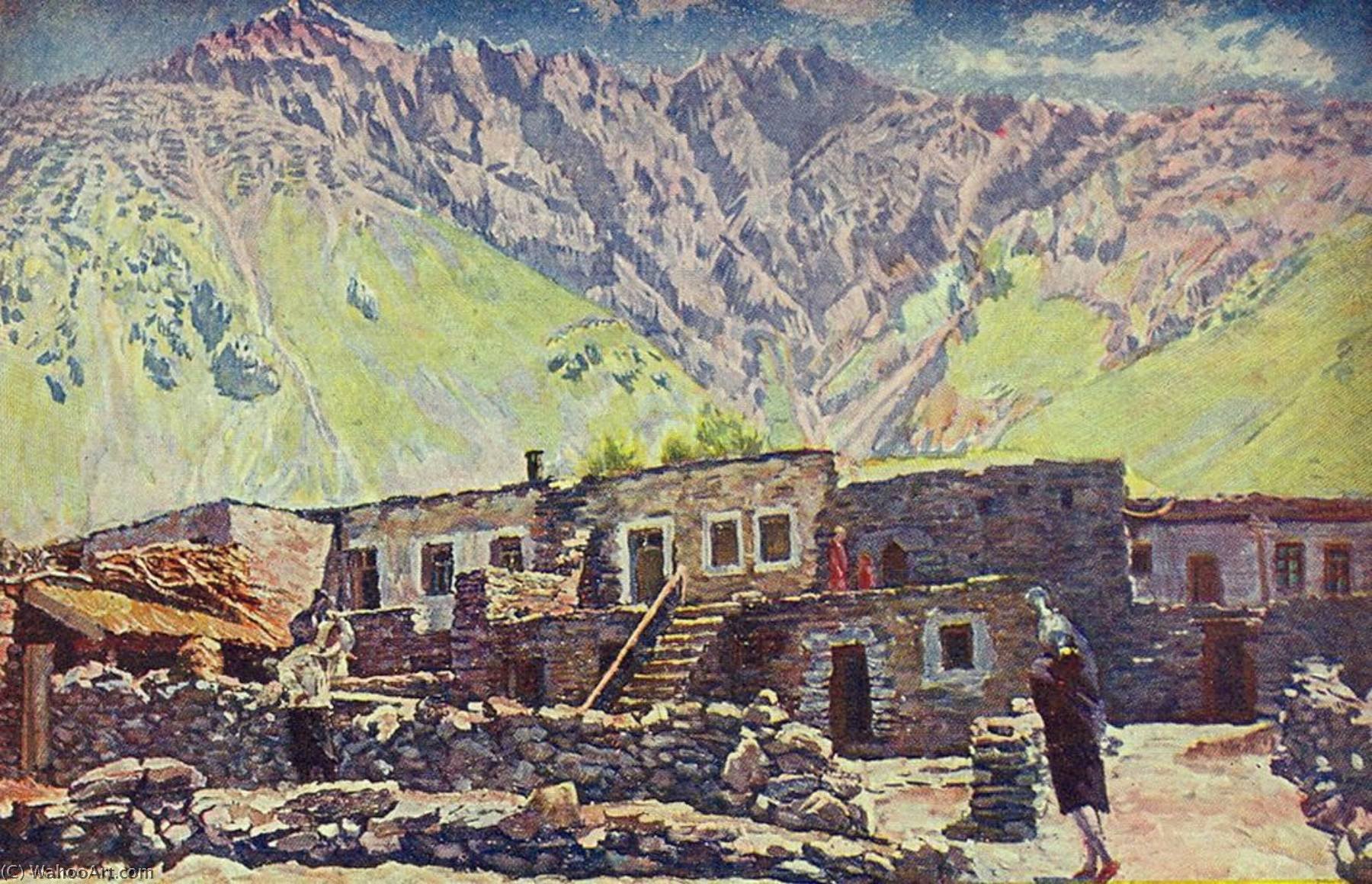 аулы на горах кавказа