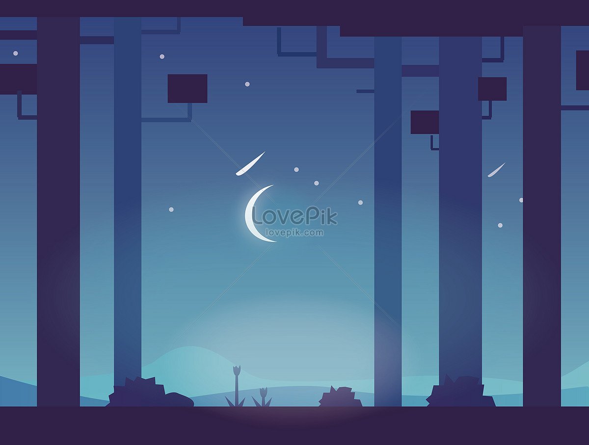 Flat night. Пиксельное ночное небо. Ночное небо пиксель арт. Небо плоский дизайн. Красивый фон для игры 2д.