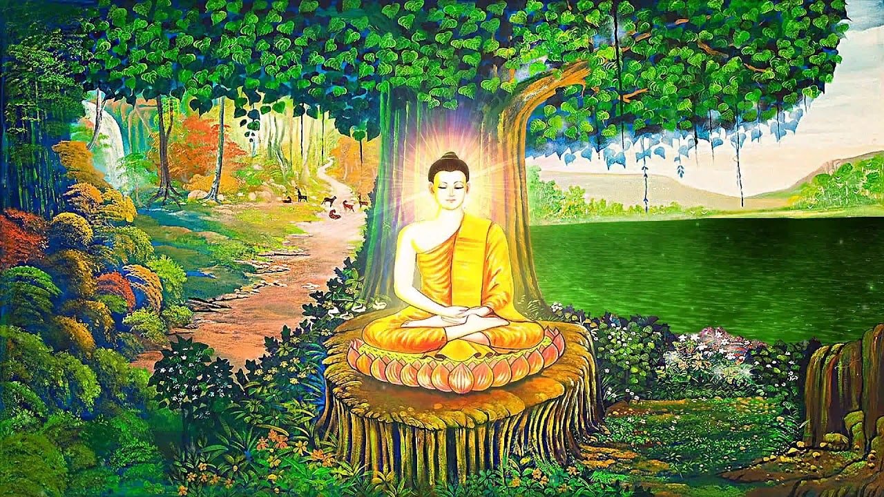 Будда Шакьямуни фон