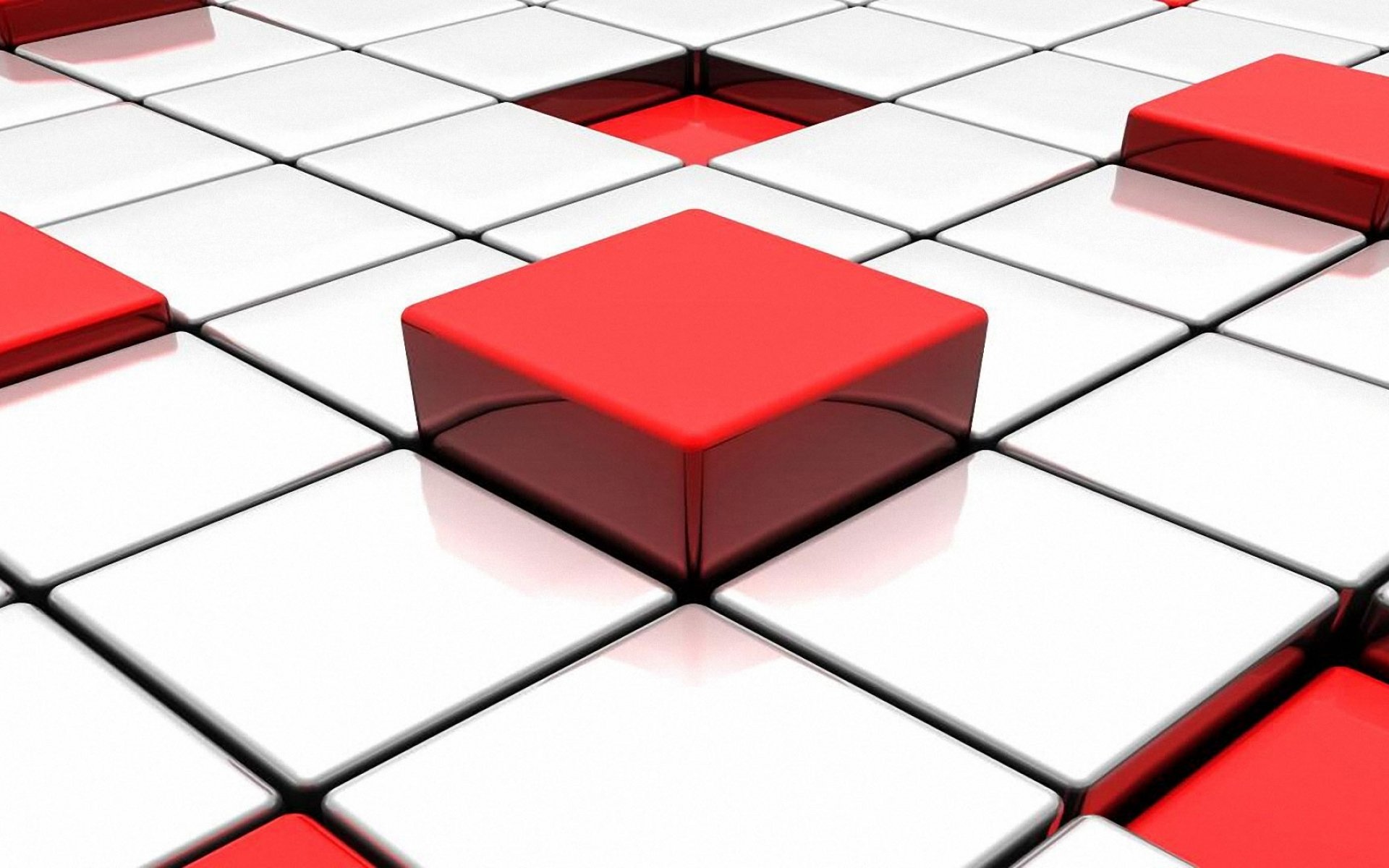 Красный 1 куб. Обои кубики. Красный кубик. Красно белая абстракция. 3д квадрат.