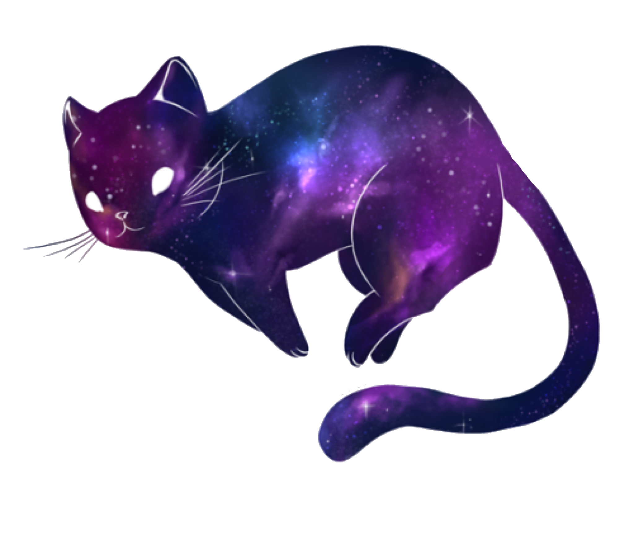 Кошка кэт. Фамильяр пантера. Кошка арт. Фиолетовая кошка. Космическая кошка.
