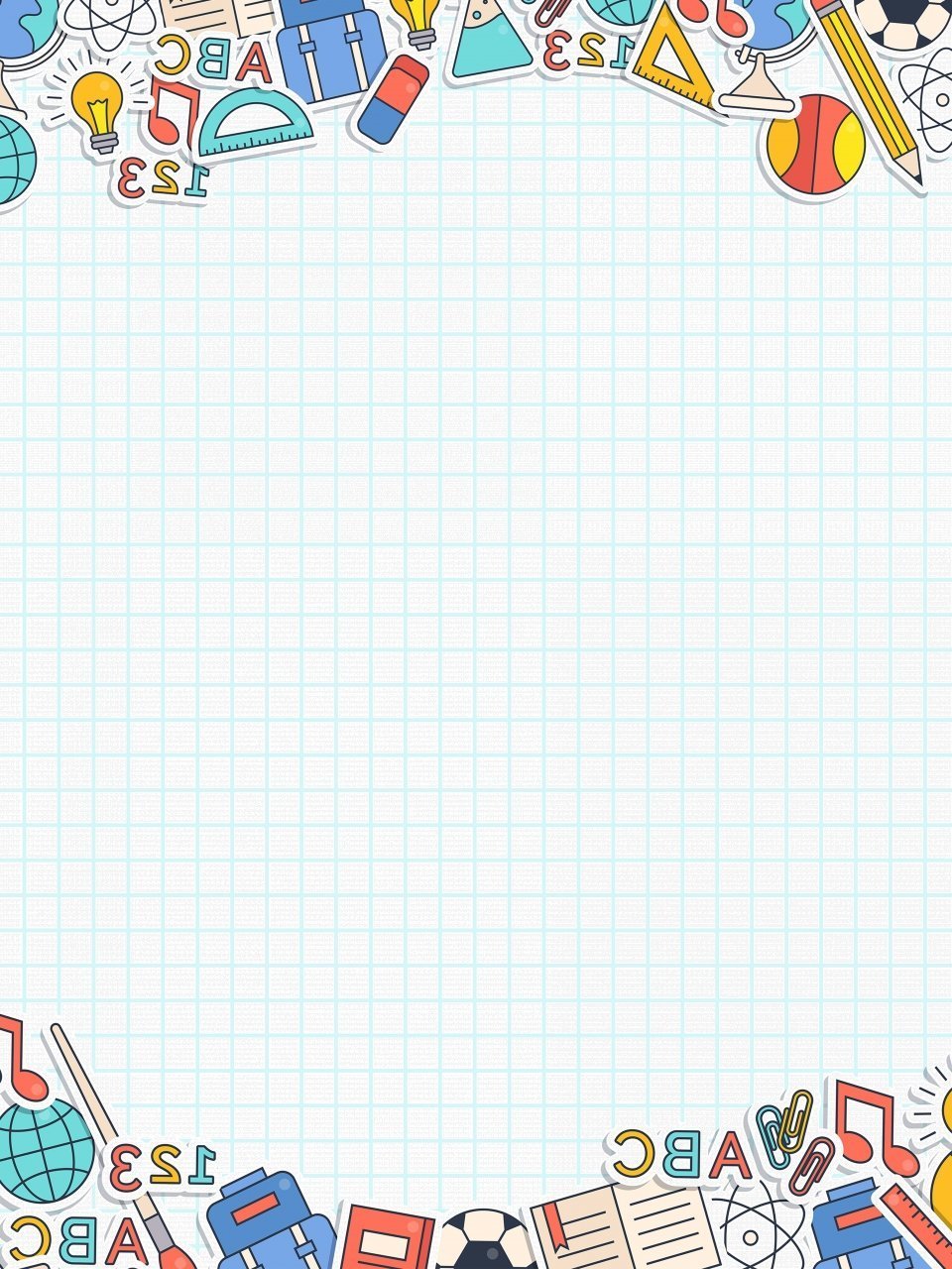 Школьный фон для текста