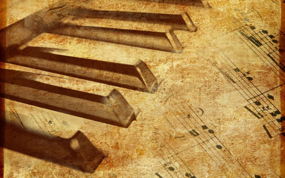 Музыкальный фон для фотошопа