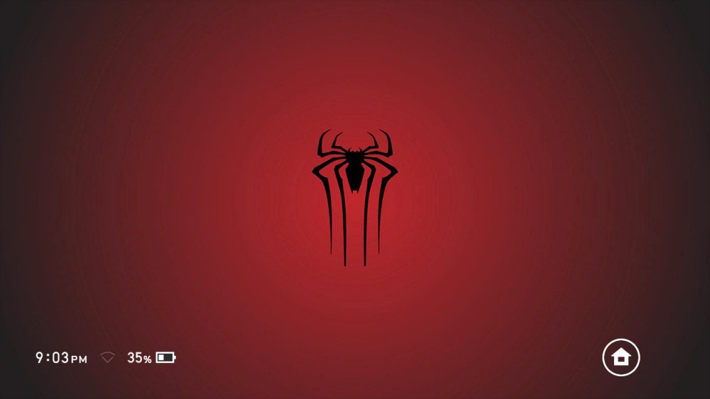 Эмблема человека паука обои