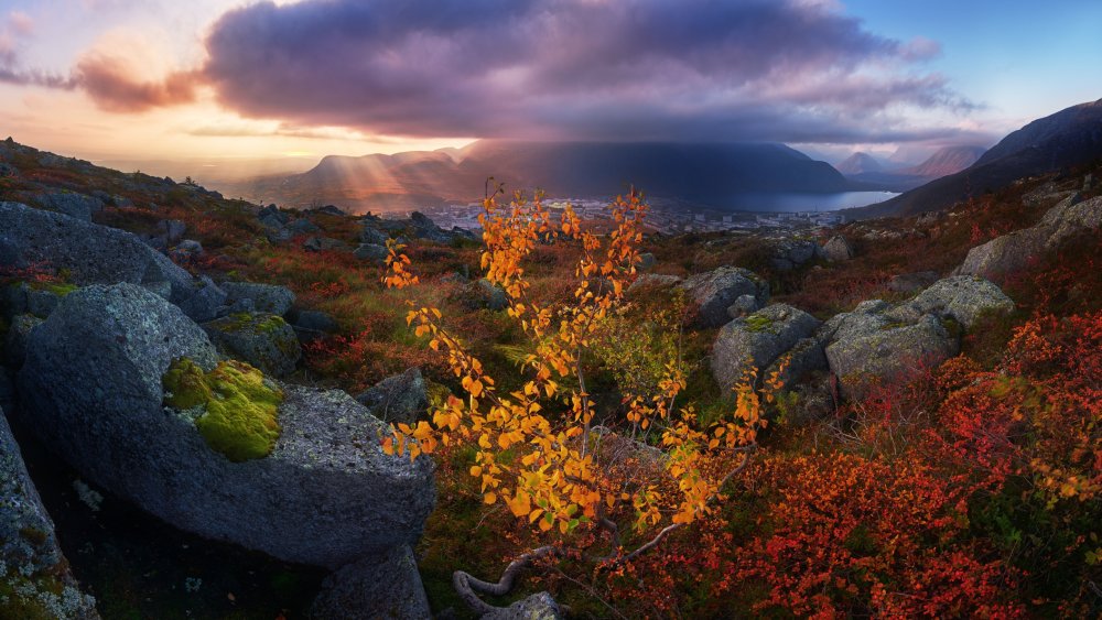 Кольский полуостров Хибины осень
